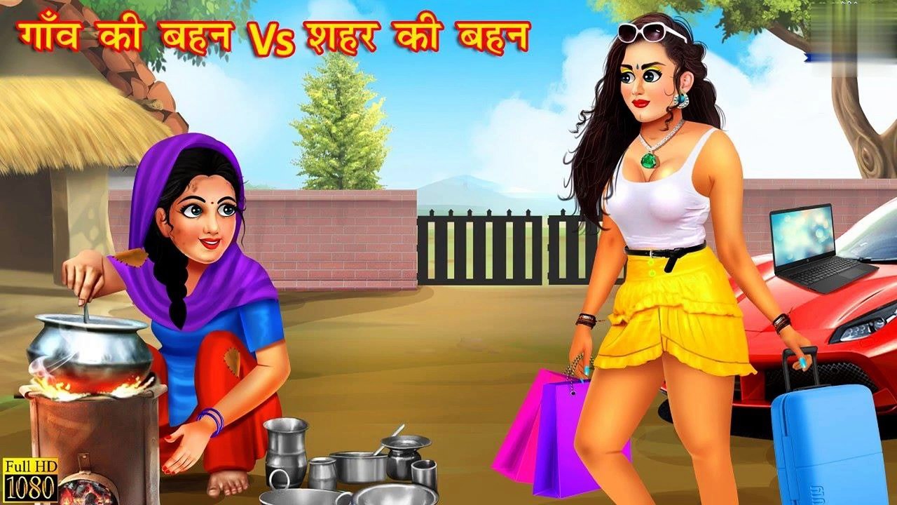 गांव की बहन Vs शहर की बहन | Hindi Kahaniya | Moral Story | Bedtime Stories | Hindi Stories | Kahani