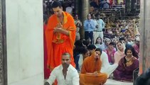 super star Akshay Kumar reached Mahakaleshwar temple