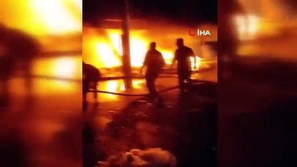 Diyarbakır'da Tekstil Dükkanında Yangın ve Patlama