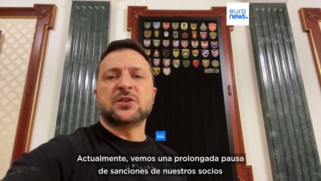 Ucrania | La ofensiva de las sanciones debe reanudarse dice Volodímir Zelenski