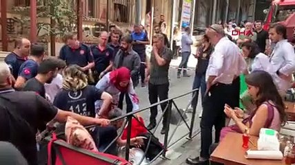 İstanbul'da korkunç kaza! Kadına çarpıp takla attı