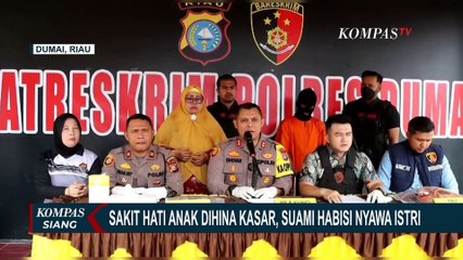 Suami di Dumai Tega Libatkan 2 Anaknya untuk Habisi Nyawa Istri!