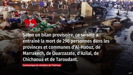Maroc : un puissant séisme fait 632 morts au moins