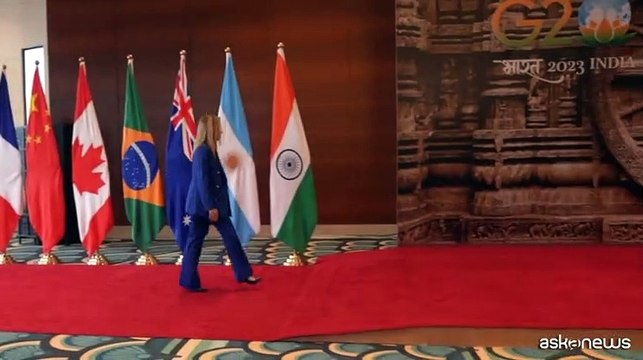 Al via lavori del G20 a Nuova Delhi, Modi accoglie i leader