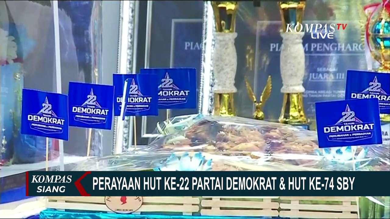 Rangkaian Perayaan Hari Jadi Ke-22 Partai Demokrat dan Ulang Tahun Ke-74 SBY