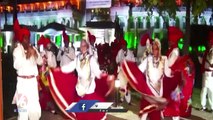 Ram Charan Dances To Naatu Naatu Song On G20 Summit Stage _ V6 News