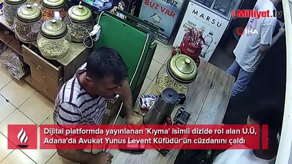 Dizi oyuncusunun hırsızlık anı kamerada! 'Daha önce hiç görmediğim bir olay'