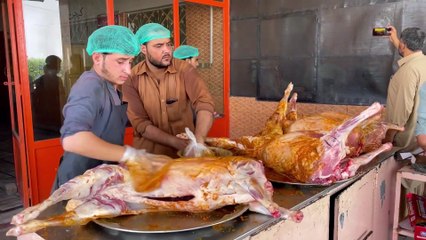 Full Dumba Dumpukht Recipe - Whole Lamb Roast With Rice - whole Dumba dumpukht - Whole Dumba Recipe