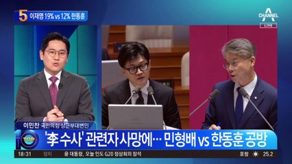 차기 대권주자 선호도…이재명 vs 한동훈