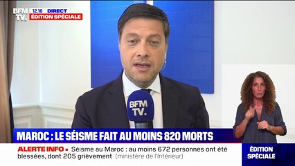 Séisme au Maroc: "On se tient prêt à intervenir dès que les gouvernements marocain et français nous donnent le go" précise Benoît Payan, maire de Marseille