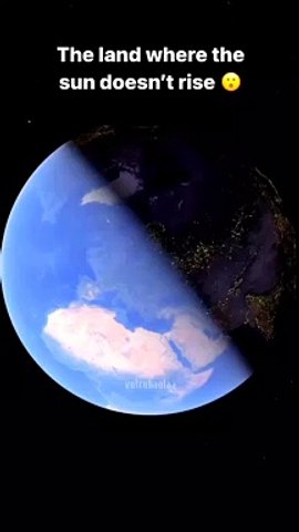The land where sun does not rise