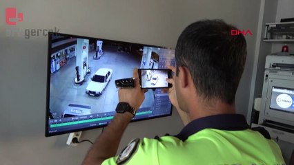 Akaryakıt istasyonunda drift