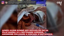 Amandine Pellissard donne des nouvelles de sa fille Maéna après plusieurs jours d'absence sur Instagram
