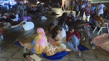 سكان مراكش يفترشون الشوارع إثر الزلزال المدمّر الذي ضرب المغرب