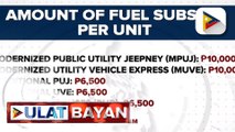 DBM, aprubado na ang paglalabas ng P3-B fuel subsidy budget para sa mga operator at tsuper