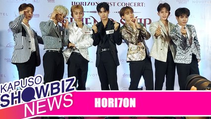 Kapuso Showbiz News: HORI7ON talks about their first concert in Manila