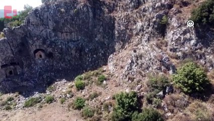 Thera Antik Kenti'nin tiyatrosu gün yüzüne çıkarıldı