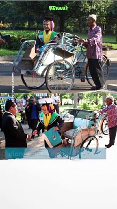 RAENI ANAK TUKANG BECAK RAIH DOKTOR