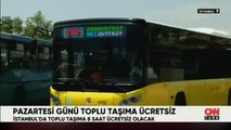 2023 - 2024 eğitim - öğretim yılının ilk ders gününde İstanbul'da toplu taşıma 8 saat ücretsiz olacak