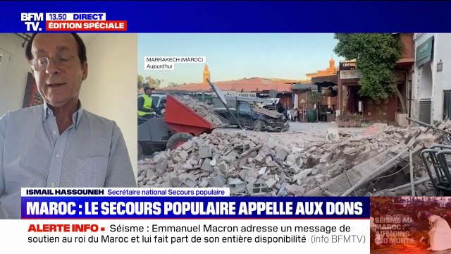 Séisme au Maroc: le Secours populaire appelle aux dons