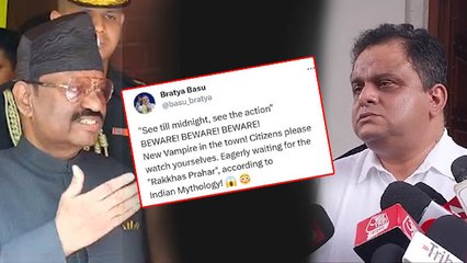 রাজ্যপালের মধ্যরাতের হুঁশিয়ারি, শহরে ভ্যাম্পায়ার, পোস্ট ব্রাত্য বসুর