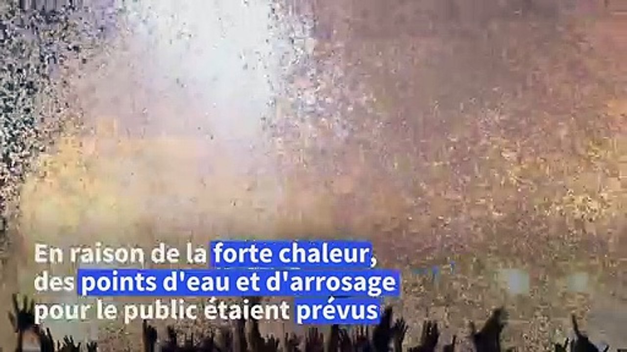 Musique: le groupe américain Imagine Dragons enflamme Chambord