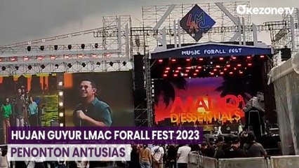 Hujan Warnai Penampilan Maliq & D Essentials di LMAC FORALL FEST 2023 Hari Kedua