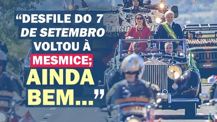 "DEIXOU DE SER UM COMÍCIO POLÍTICO, COMO PASSOU A SER O DESFILE COM BOLSONARO..." | Cortes 247