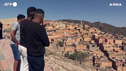 Download Video: Terremoto in Marocco, danni nel villaggio di Moulay Brahim: epicentro del sisma