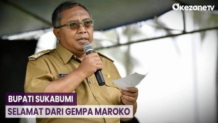 Kunjungi Konferensi Geologi, Bupati?Sukabumi?Selamat dari Gempa Maroko