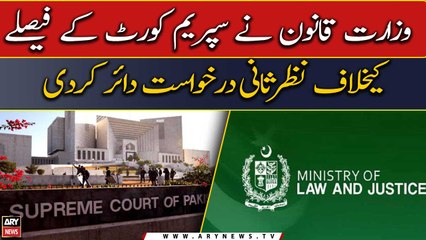 Govt files review petition over SC decision on Review of Judgments Act