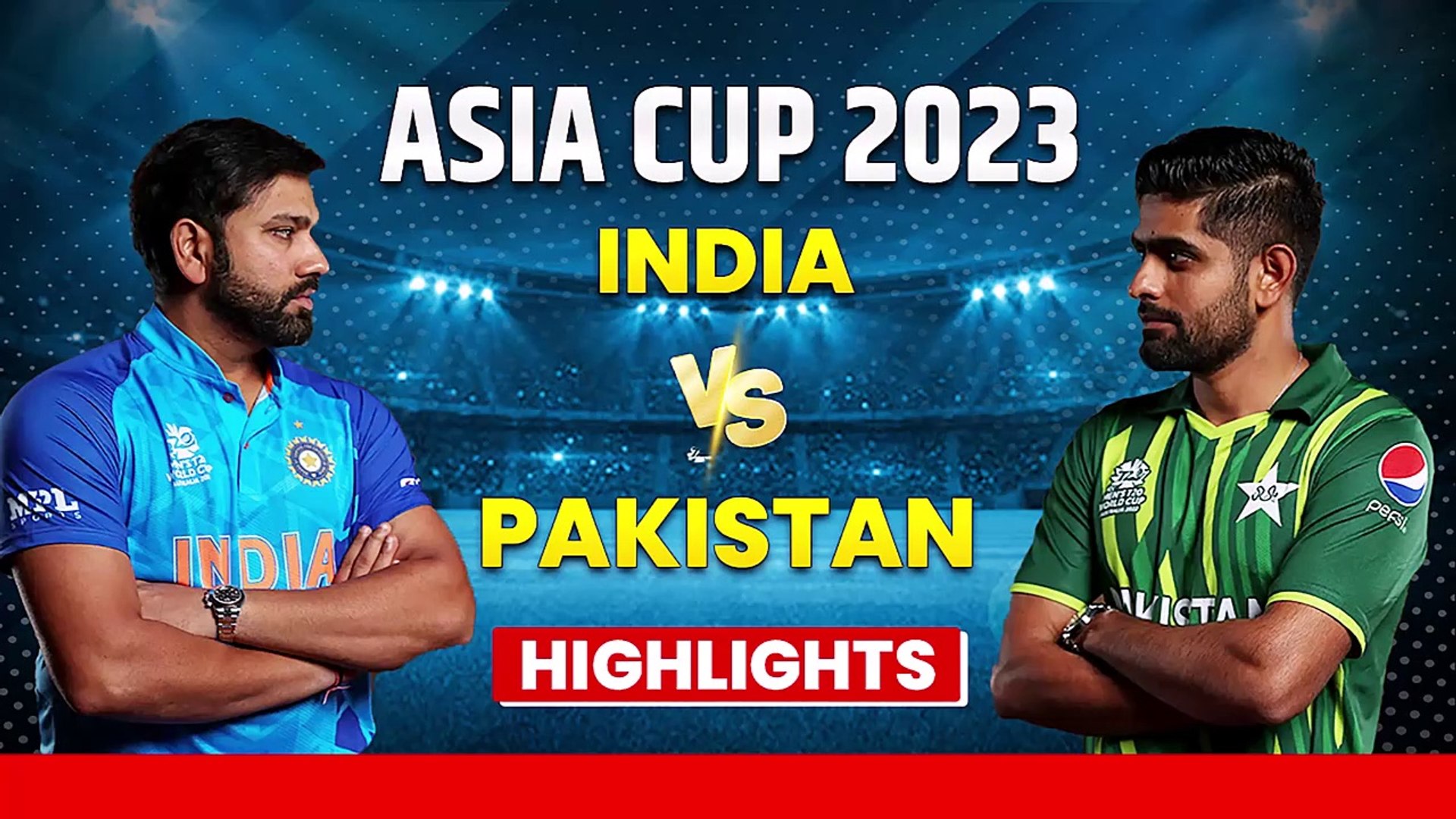 today india pakistan match video