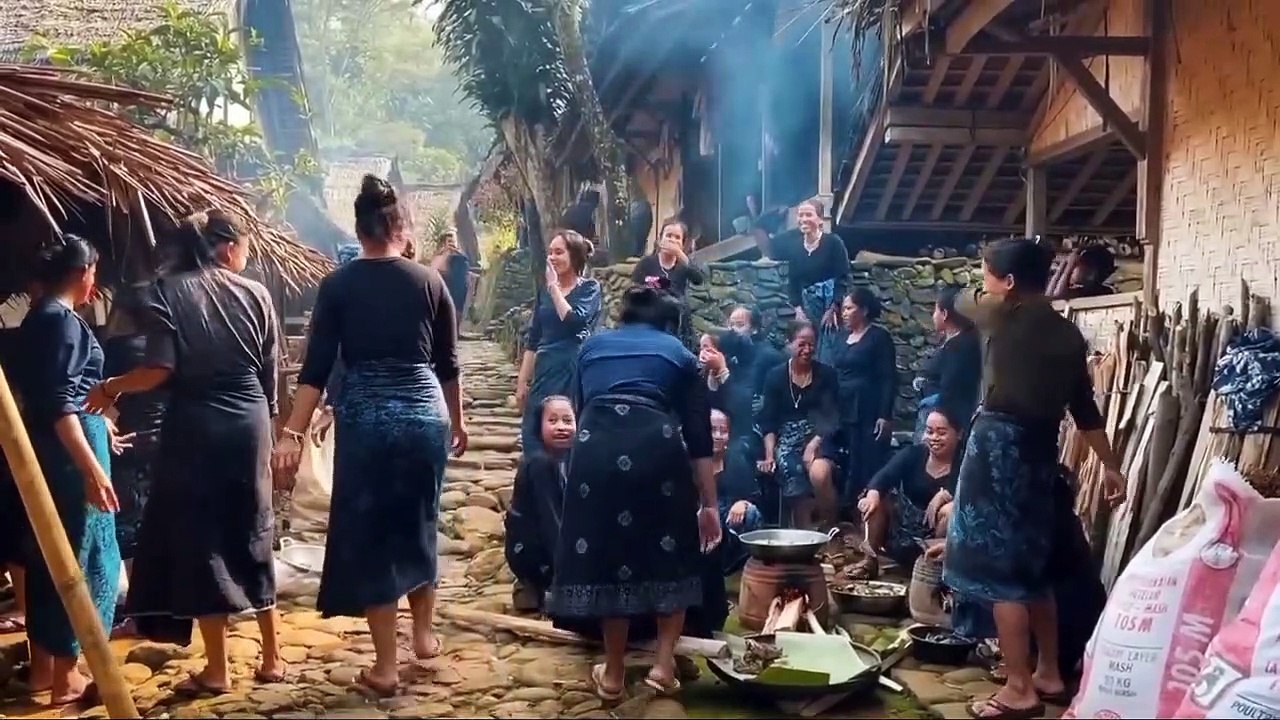Seperti Ini Kehidupan Suku Baduy Indonesia, Yang Terkenal Wanita nya Yang Cantik dan Polos