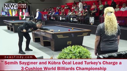 Billiards Fans Flock to Ankara for 3-Cushion World Billiards Championship