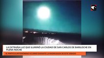 La extraña luz que iluminó la ciudad de San Carlos de Bariloche en plena noche