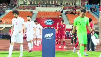 Singapore 0-2 Tajikistan Highlights Men's International Friendly 2023 新加坡 vs 塔吉克斯坦
