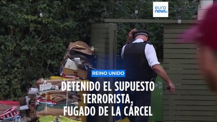 Detenido el sospechoso de terrorismo fugado de una cárcel de Londres el pasado miércoles
