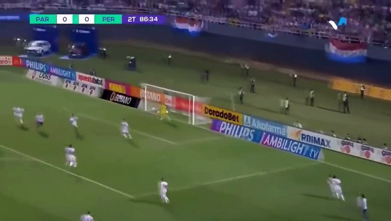 PERÚ vs PARAGUAY El REMATE de PAOLO GUERRERO que casi termina en un GOLAZO Paraguay vs Peru FIFA World Cup 2026 Qualifying - CONMEBOL