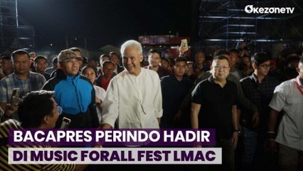 Ramah! Ganjar Pranowo Sapa dan Selfie Bareng Penonton Music ForAll Fest LMAC