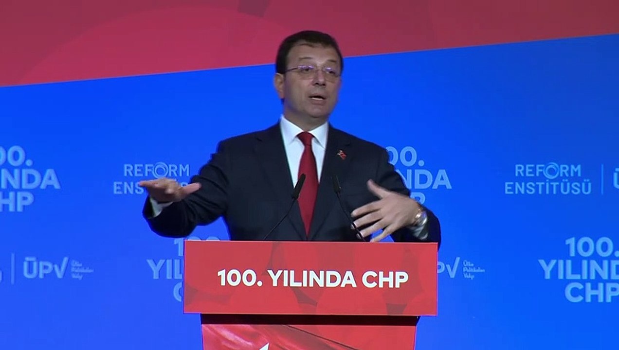 İmamoğlu: Değişimi başaramadığımız için demokratik dünyadan uzaklaşmış bir ülkeyle, yarısı yoksulluk sınırının altında bir nüfusla giriyoruz