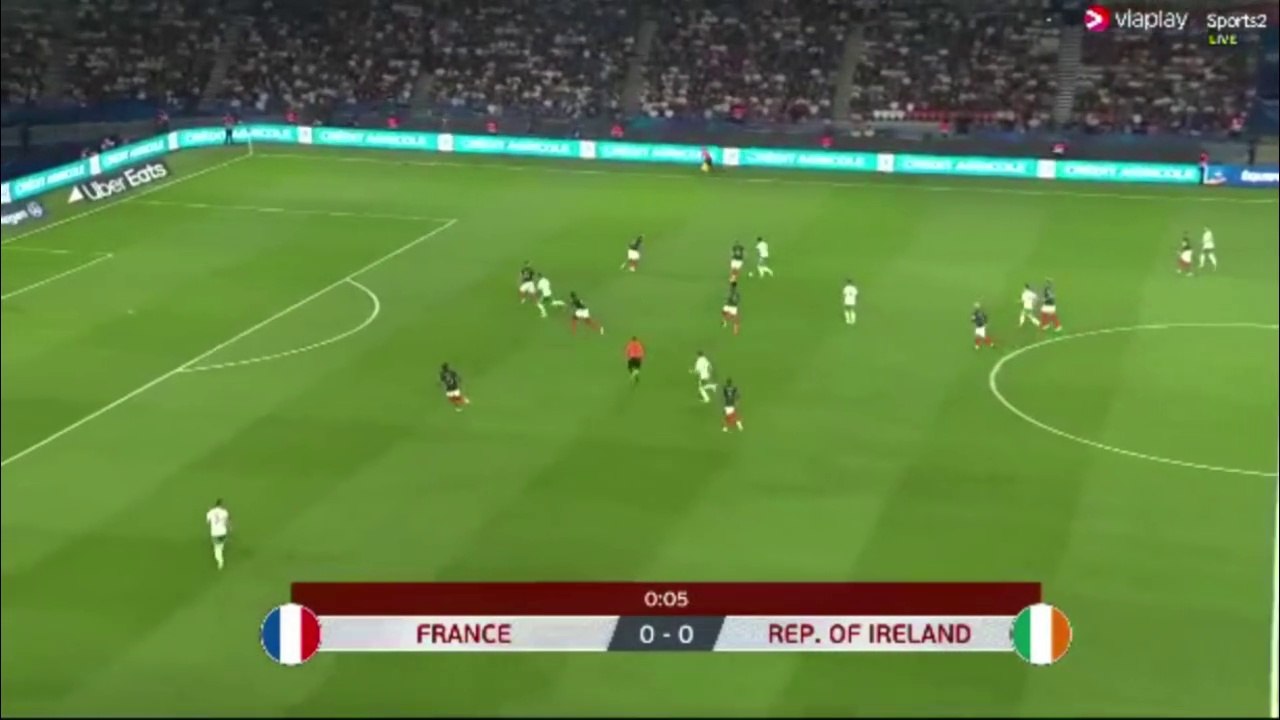 France vs IRL Highlights Goals European Qual