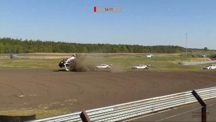 Porsche Sprint Challenge Scandinavia 2023 Anderstorp Race 1 Start Blank Flips