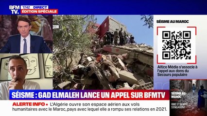 Séisme au Maroc : L'humoriste et comédien Gad Elmaleh, né à Casablanca, annonce réfléchir avec d'autres artistes à une émission pour recueillir des fonds pour aider les victimes