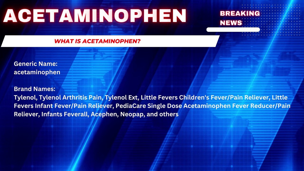 Acetaminophen (Tylenol) Uses, Dosage, Side Effects, Warnings, 