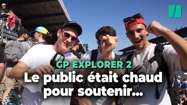 Au GP Explorer 2, le public était (littéralement) chaud pour soutenir ses favoris