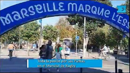 Pasión por Los Pumas en el debut del Mundial de Rugby