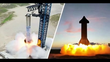 Starship Booster-9 33-Engine Static Fire a Win with Raptor Issues Fixed  - Orbital Launch Next