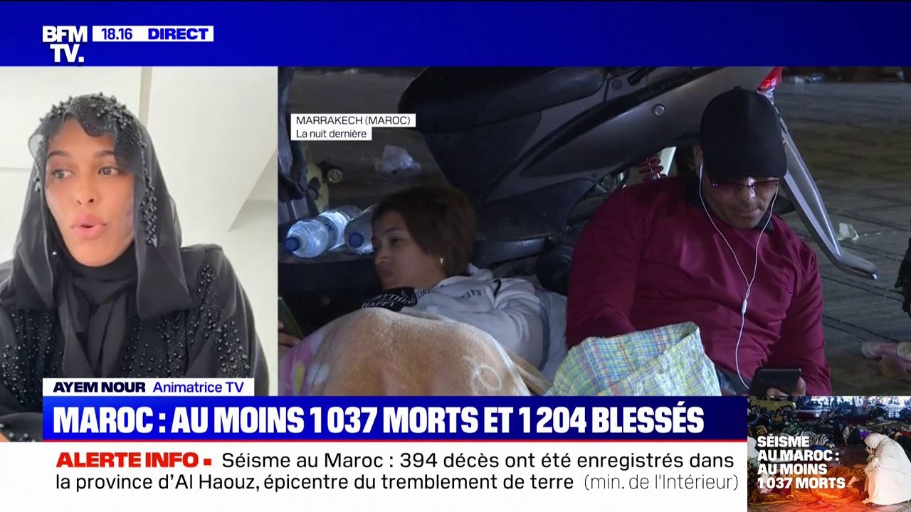 Séisme au Maroc: "Tout ce qui était accroché au mur est tombé par terre", témoigne Ayem Nour