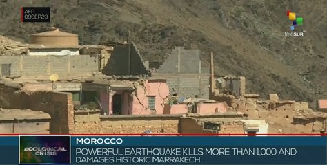 Morocco reports around one thousand deaths due to strong earthquake