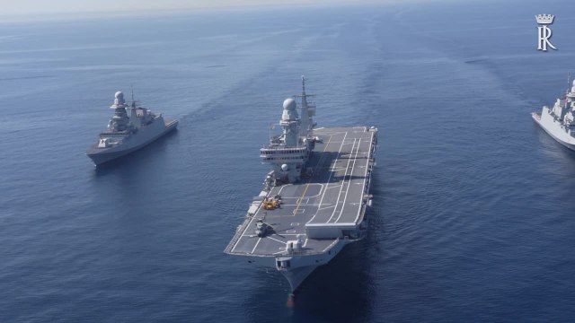 Mattarella alla commemorazione dell'affondamento della Corazzata Roma